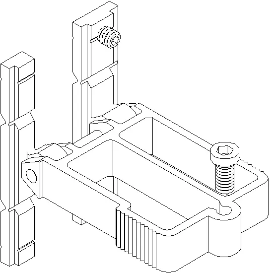 Зображення Змінний T-з'єднувач 12x40 мм [021.0284]