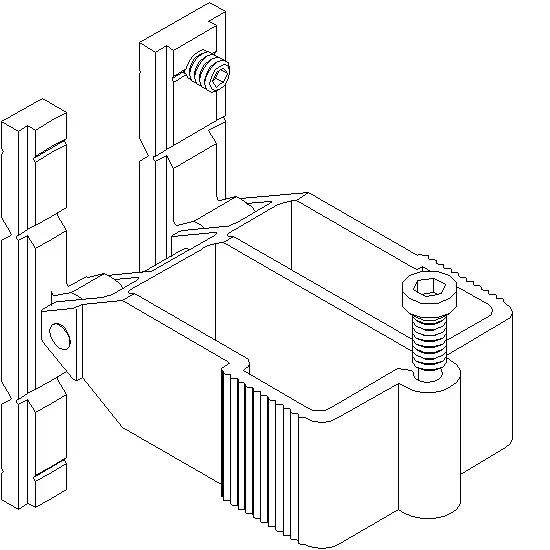 Зображення Змінний T-з'єднувач 22x40 мм [021.0285]