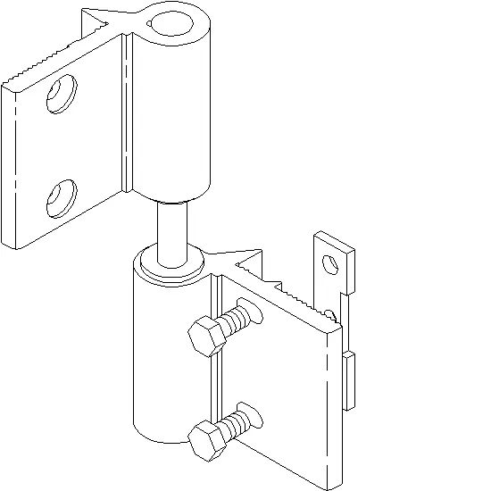 Зображення DOOR HINGE BOIS [021.1165]