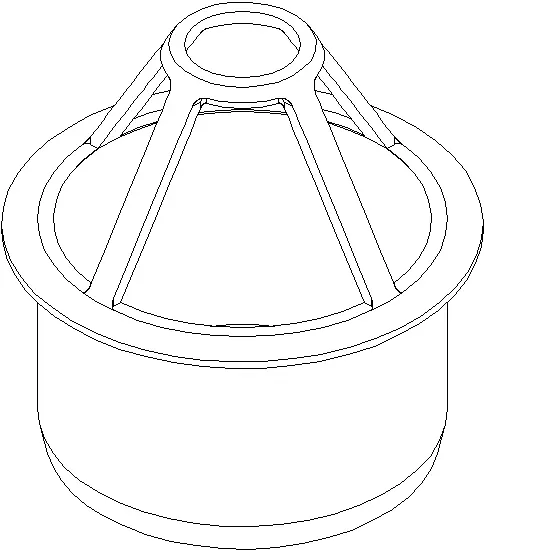 Зображення CONNECTION PIECE GUTTER DRAINPIPE 80 мм [021.5532]