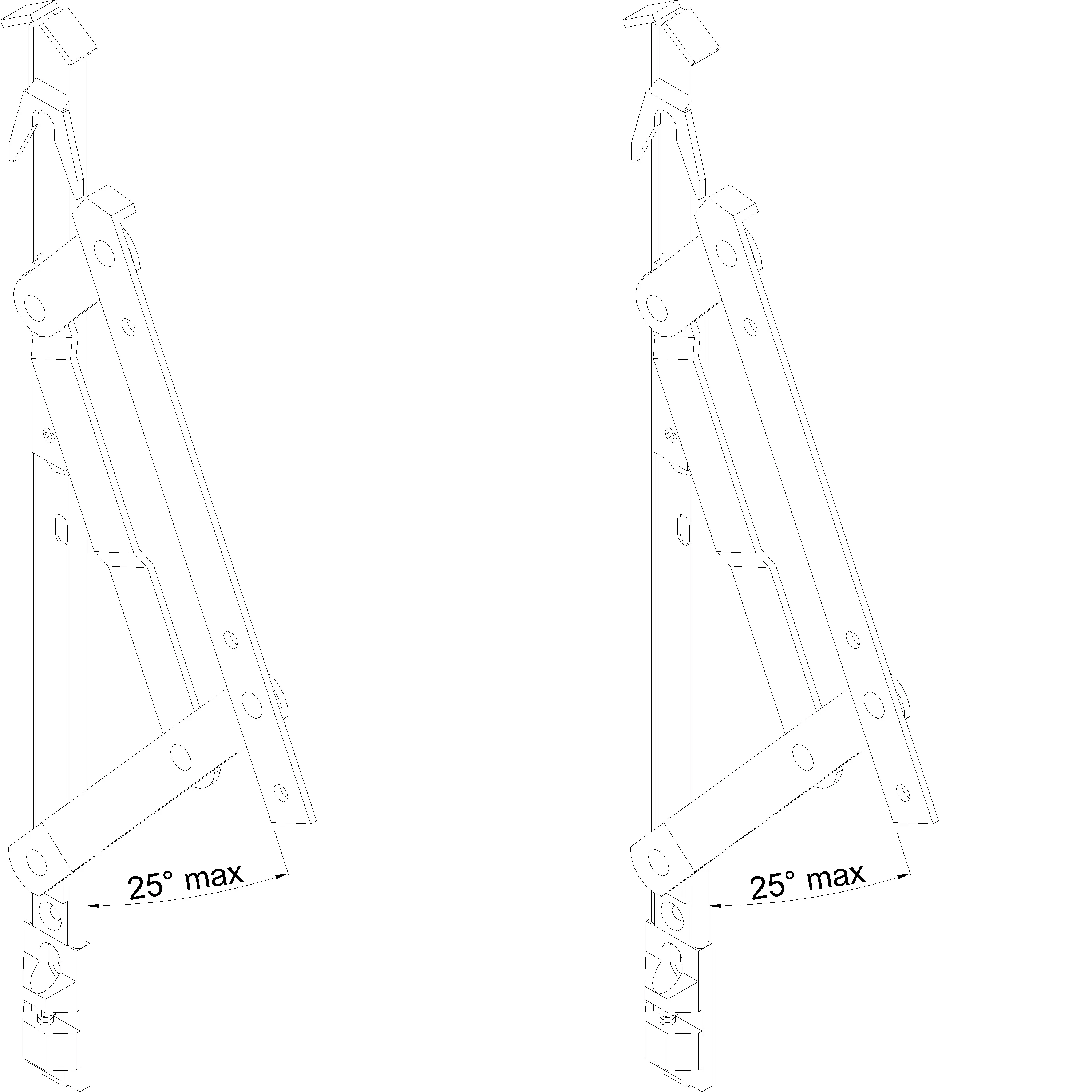 Зображення FRICTION STAYS 404 мм 80KG [021.5640]