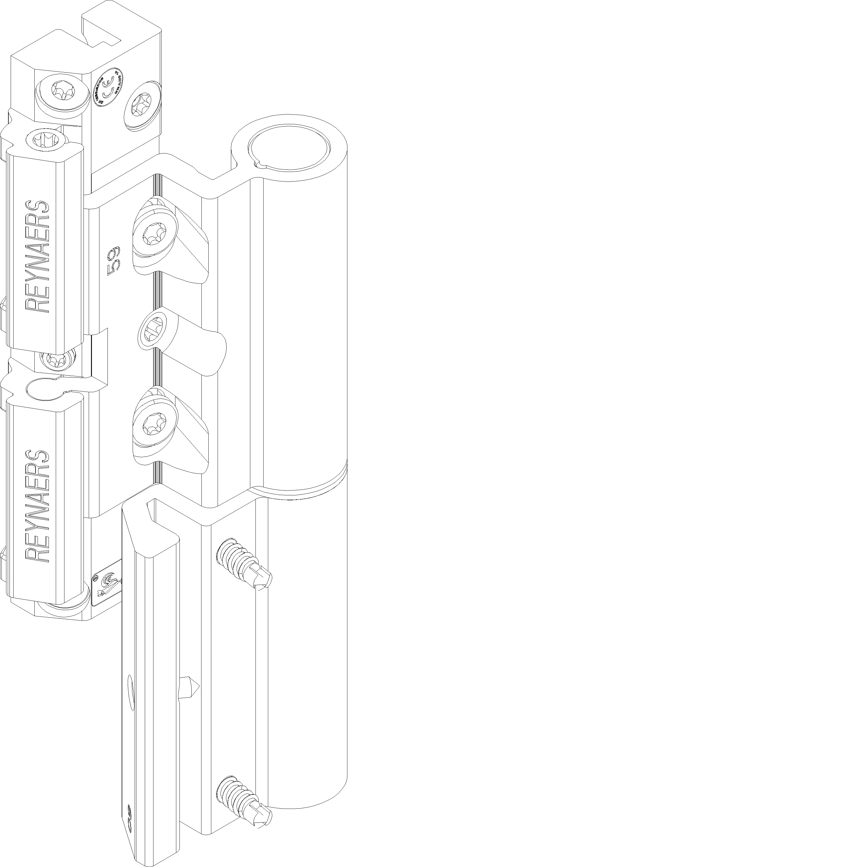 Зображення DOOR HINGES DR.HAHN [021.5710]