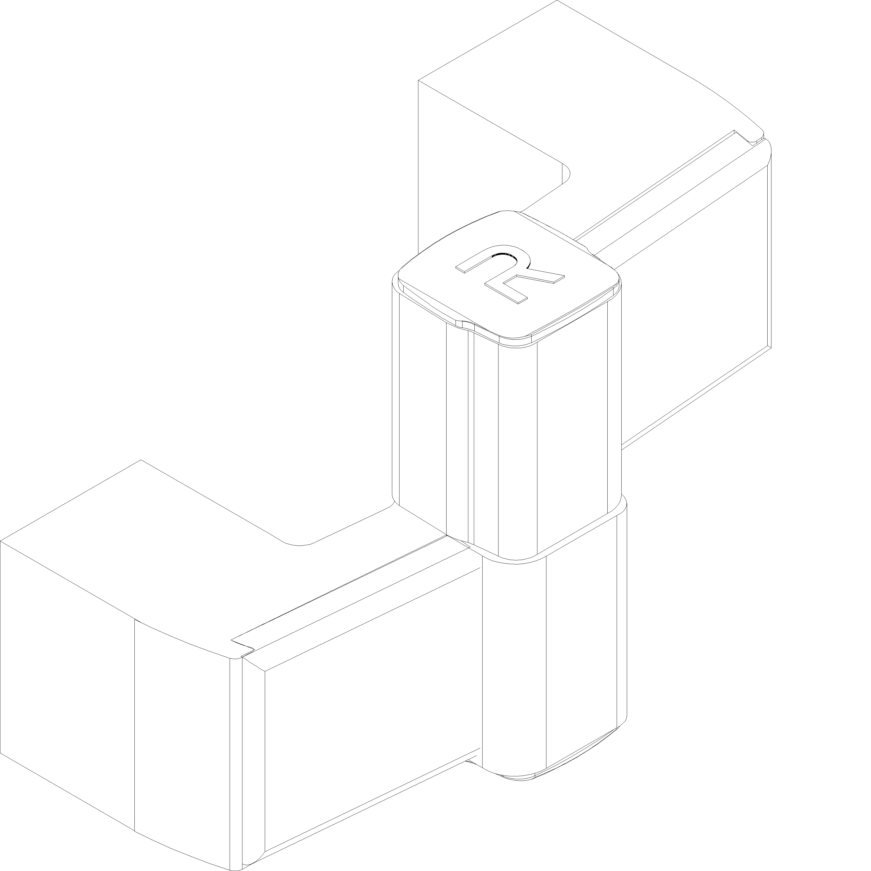 Зображення DOOR HINGES DR.HAHN SERIE 60 AT 2-PART [021.5719.PA]