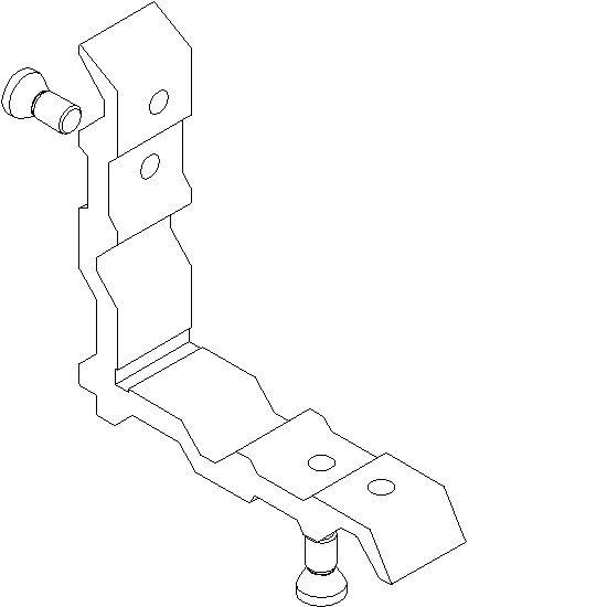 Зображення SCREW CORNER CLEAT 8.5x16.5 мм [021.5848]