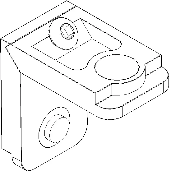 Зображення SCREW CORNER CLEAT 7.8x26.2 мм [021.5865]