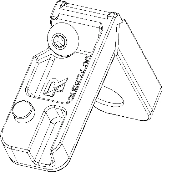 Зображення SCREW CORNER CLEAT 10x19.5 мм [021.5874]