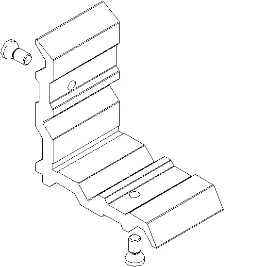 Зображення SCREW CORNER CLEAT 10x38 мм [021.5907]