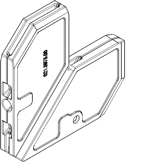 Зображення CORNER 40x9.7 мм [021.5975]