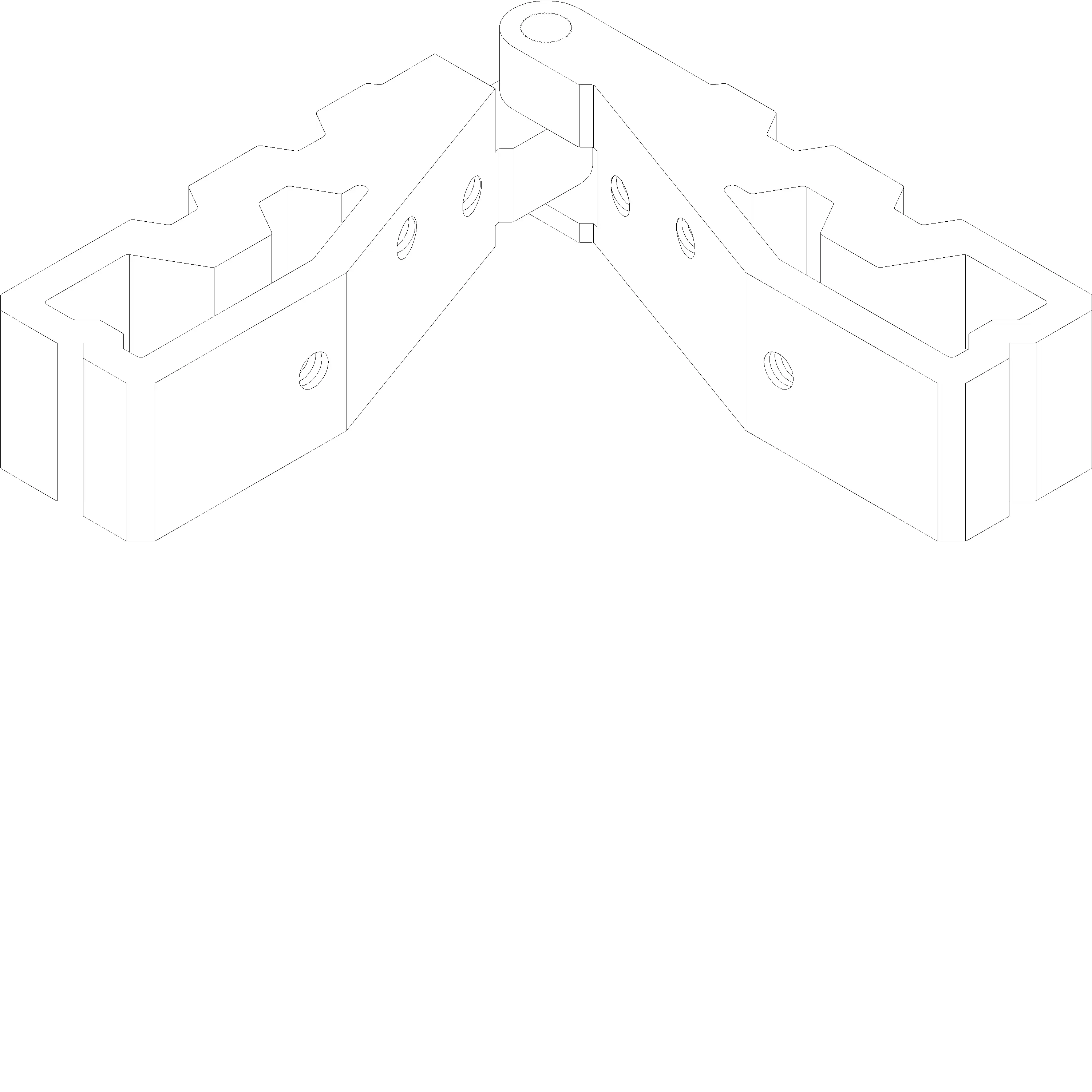 Зображення Регульований кутовий з'єднувач 21.75x19.3 мм [021.6031]