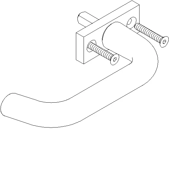 Зображення HANDLE WINDOW OUTWARD OPENING [022.5112]