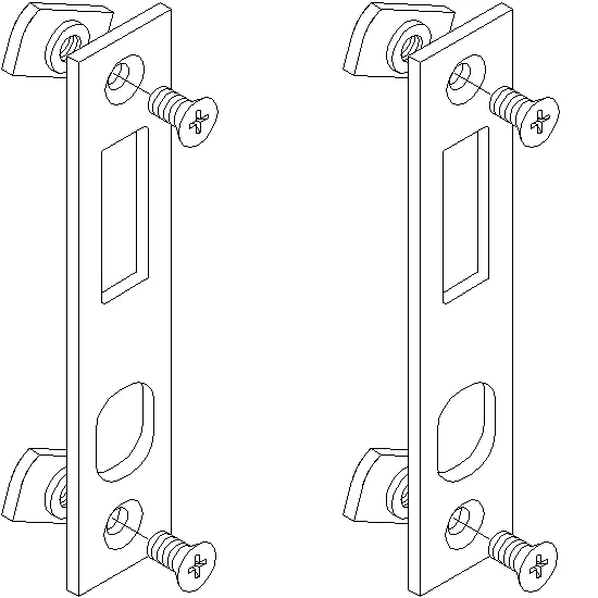 Зображення Відповідна планка з нержавіючої сталі [022.5219]