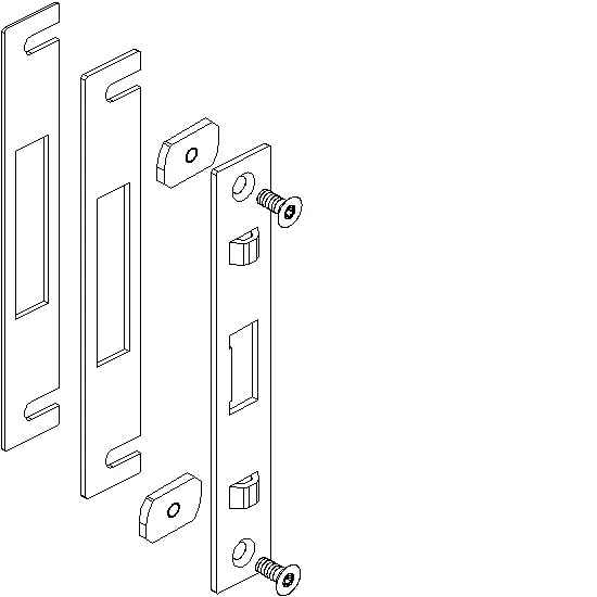 Зображення Відповідна планка автоматичного замка [022.5357]