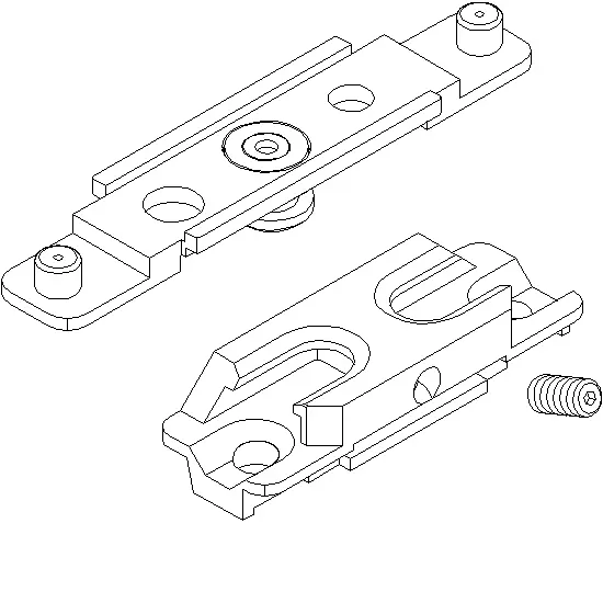 Зображення Відповідна планка з нержавіючої сталі [022.5369]