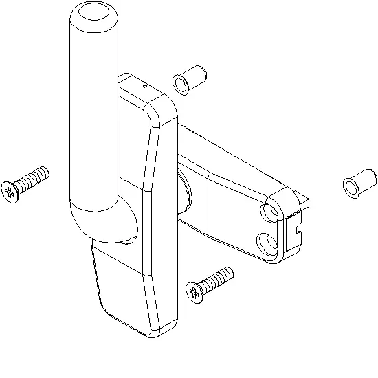 Зображення HANDLE OUTWARD OPENING [022.5373.PA]