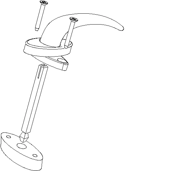 Зображення HANDLE WINDOW OUTWARD OPENING [022.5384.35]