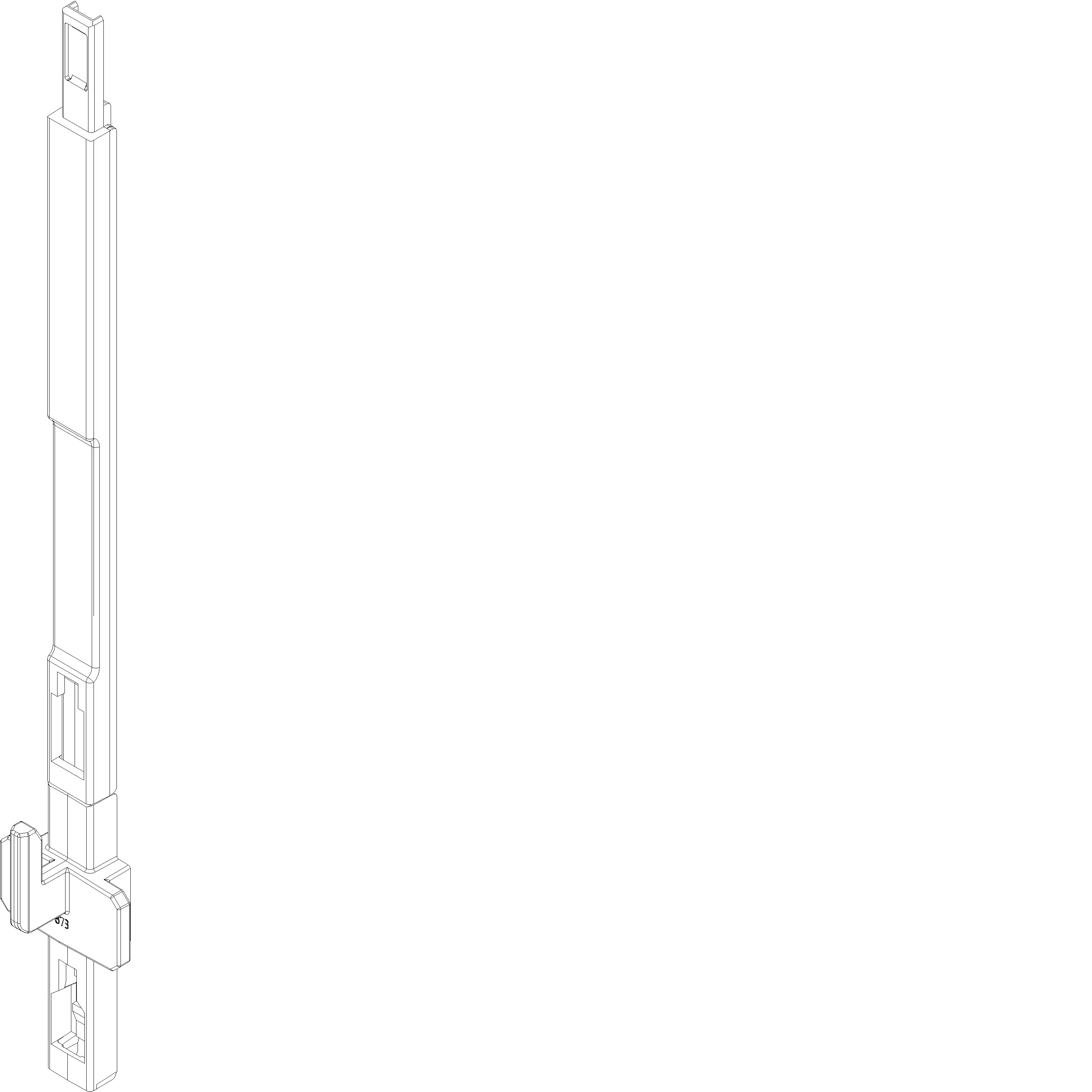 Зображення Нижній замок з подовженням 217 мм [022.5451]