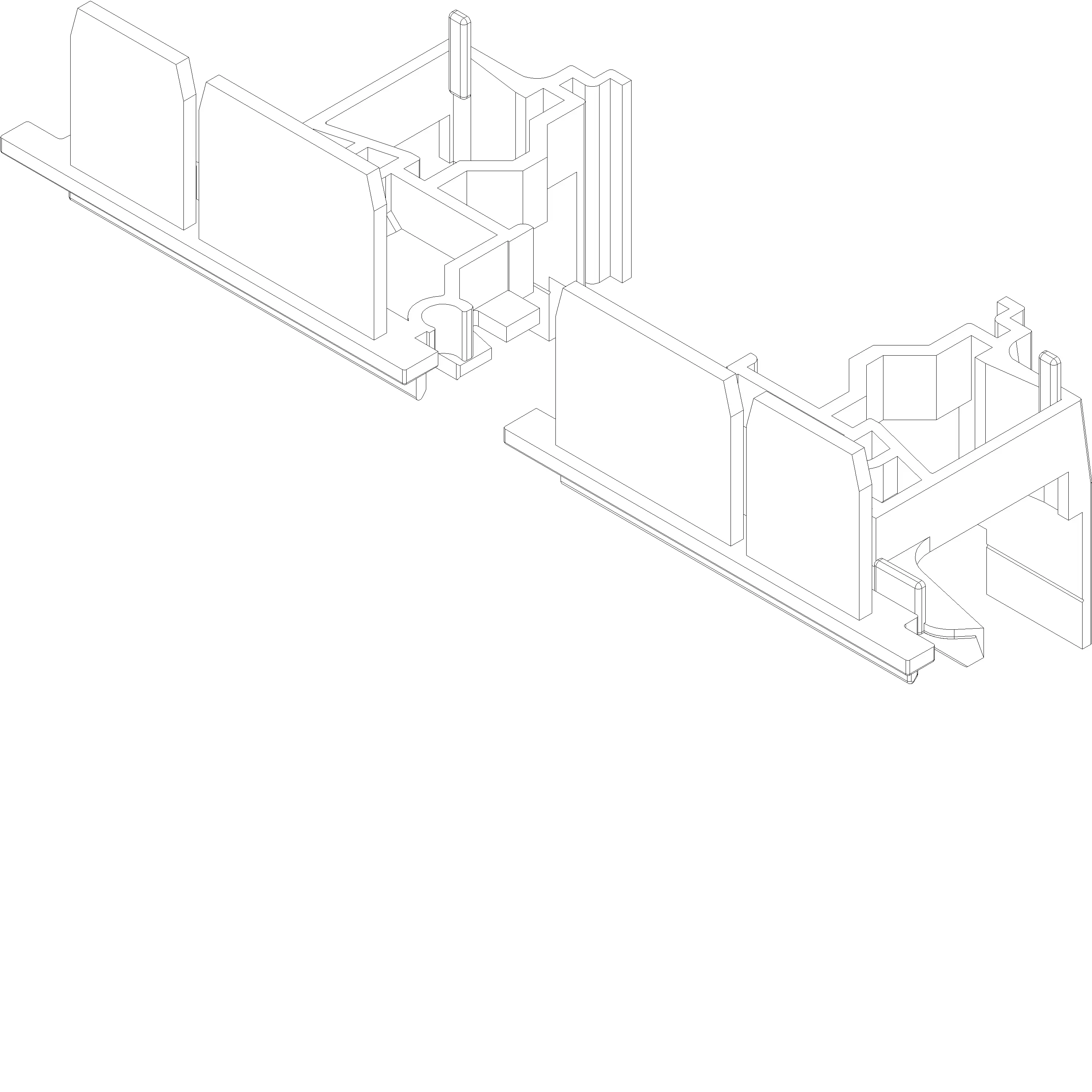 Зображення Торцева частина подвійного стулкового профілю [022.5593.SY]