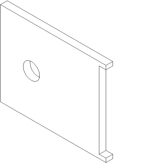 Зображення Торцева частина перехідного профілю 62.5 мм [024.5547]