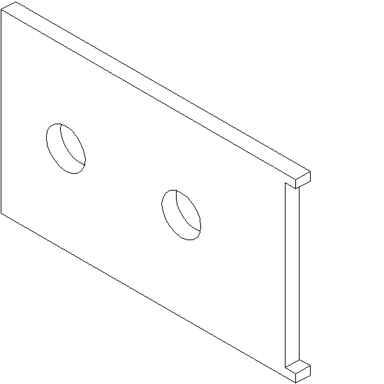 Зображення Торцева частина перехідного профілю 83.5 мм [024.5548]