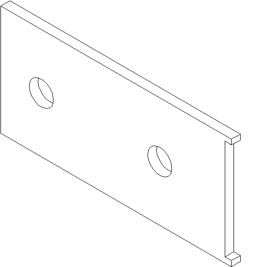 Зображення Торцева частина перехідного профілю 104.5 мм [024.5549]