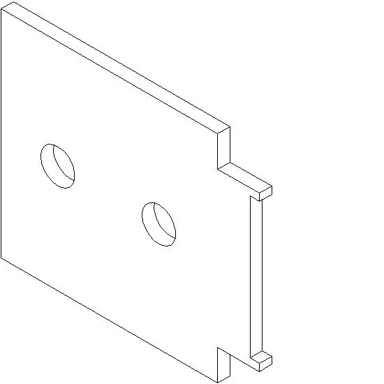 Зображення Торцева частина перехідного профілю 70 мм [024.5560]