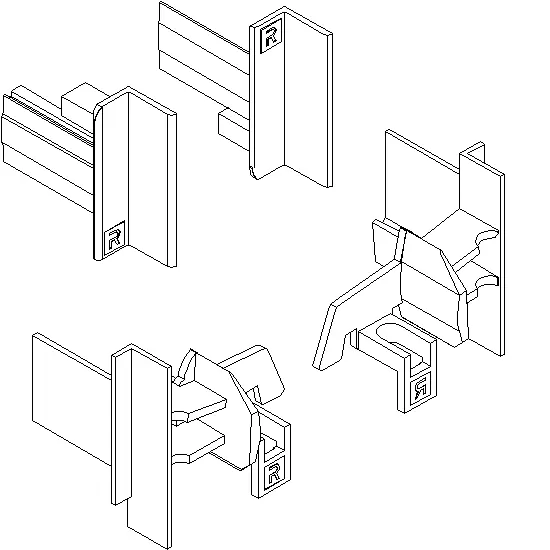 Зображення Ущільнення профілю для подвійного стулкового вікна [024.5598.SY]