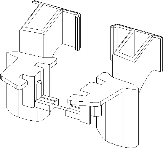 Зображення Ущільнення профілю для подвійного стулкового вікна [024.5613]