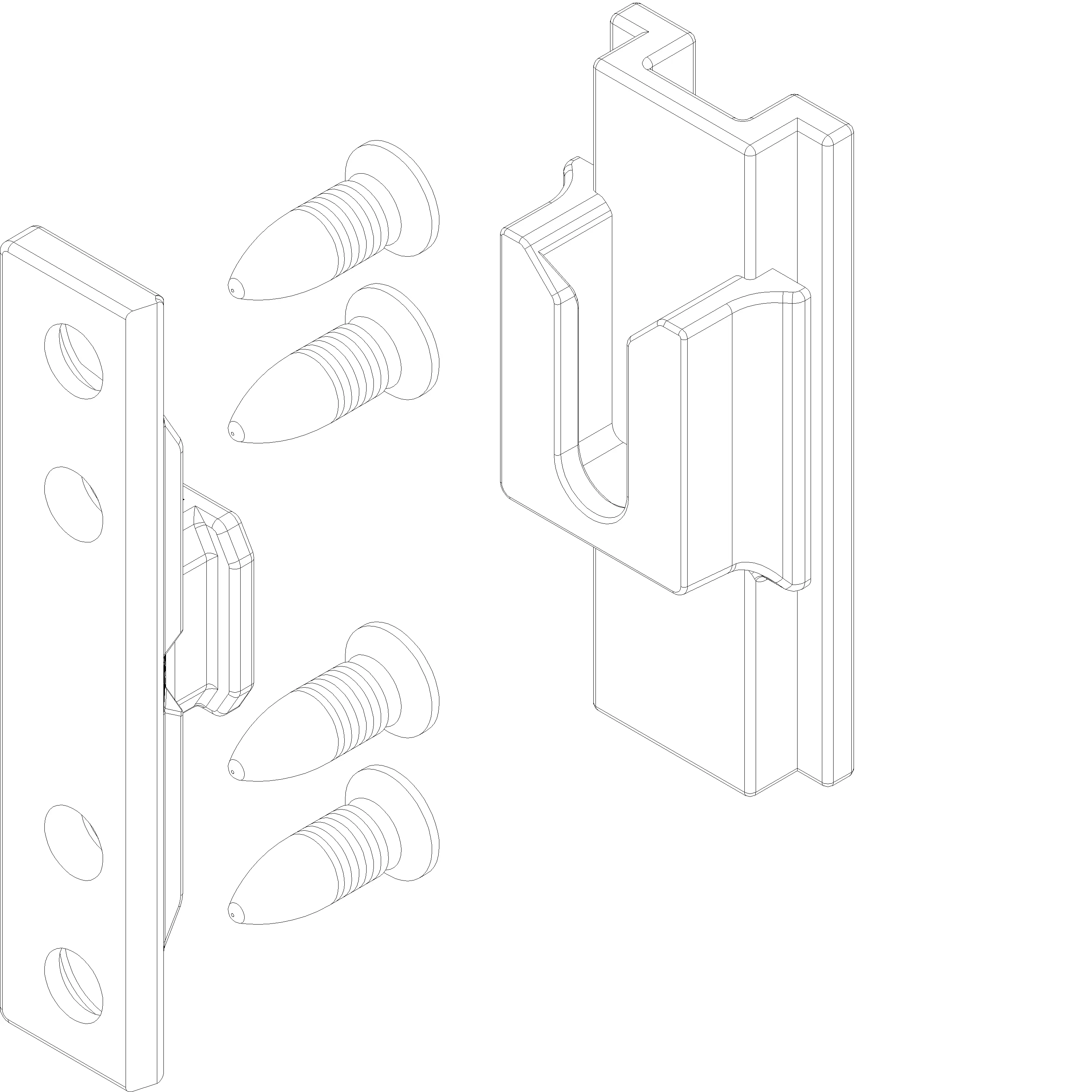 Зображення FLUSH BOLT BURGLAR PROTECTION [025.5024]
