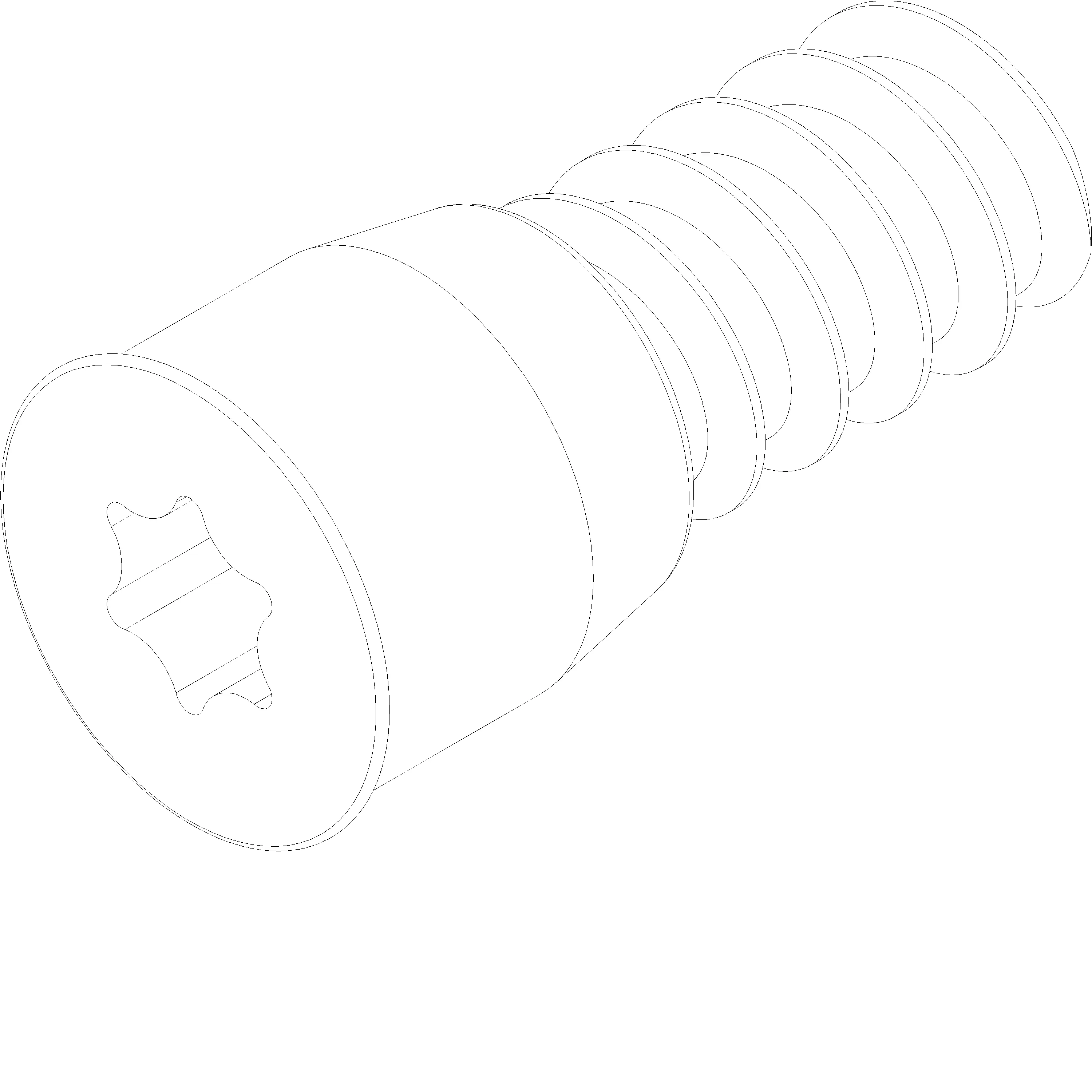 Зображення Гвинт 6x14 INOX [030.5047]