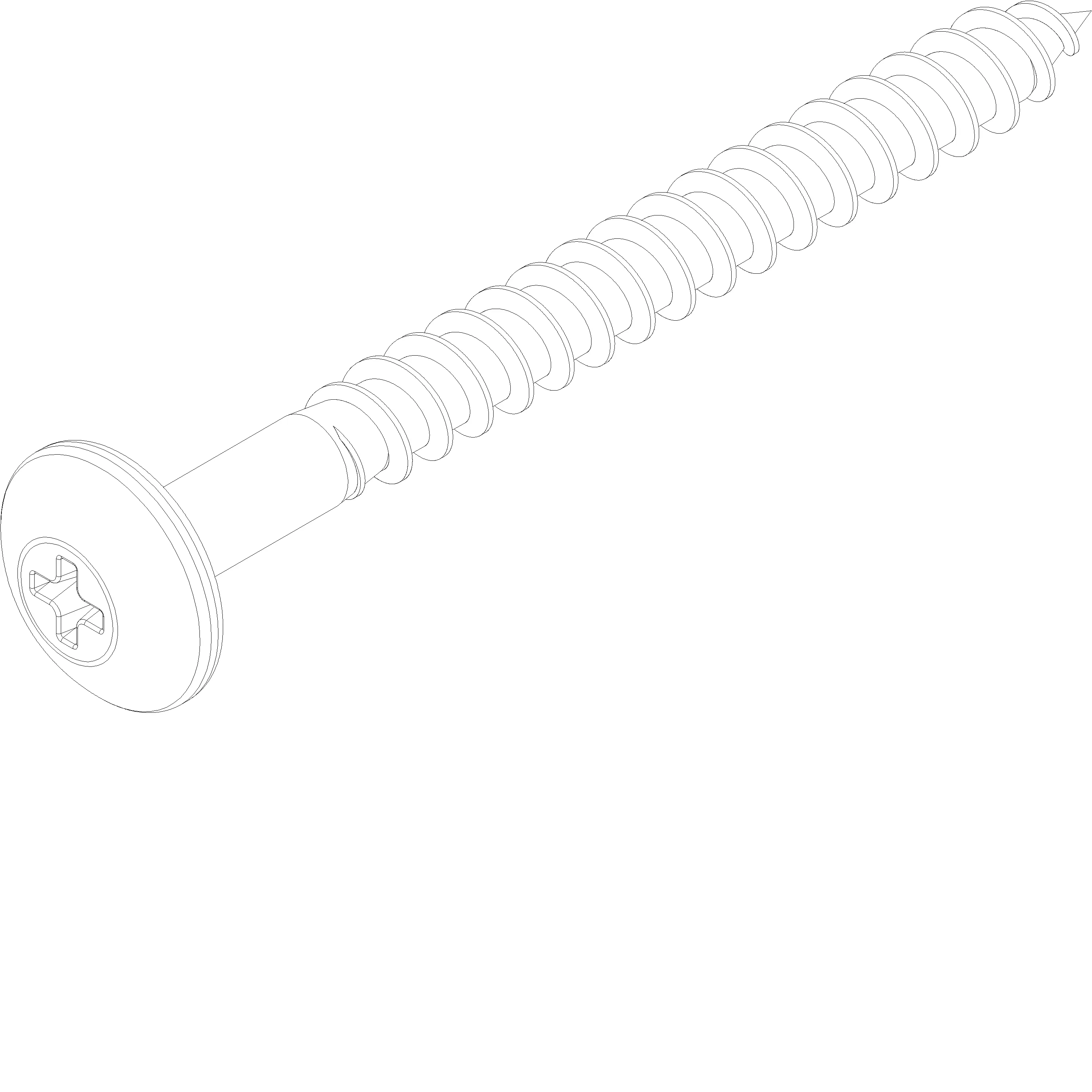 Зображення Гвинт EIS/V68-PH2-P5x43 [030.5212]