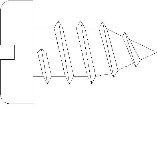 Зображення 100 Гвинтів TCL 3.9x9.5 DIN7971 [033.0302]