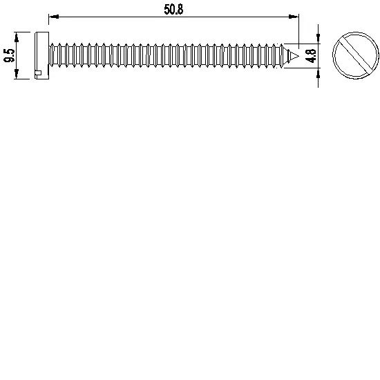 Зображення 100 Гвинтів CLS 4.8x50.8 [033.0510]