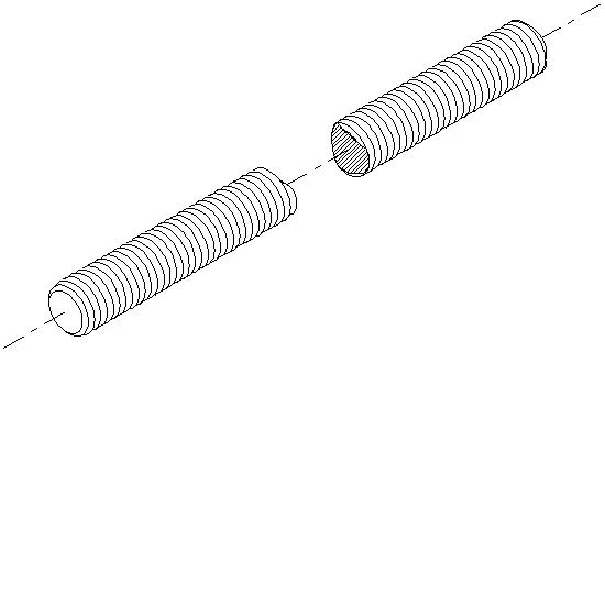 Зображення THREADED ROD M10x2M [050.5215]