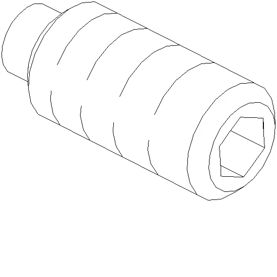 Зображення Гвинт DIN 915 нержавійка M5x12 [051.5255]