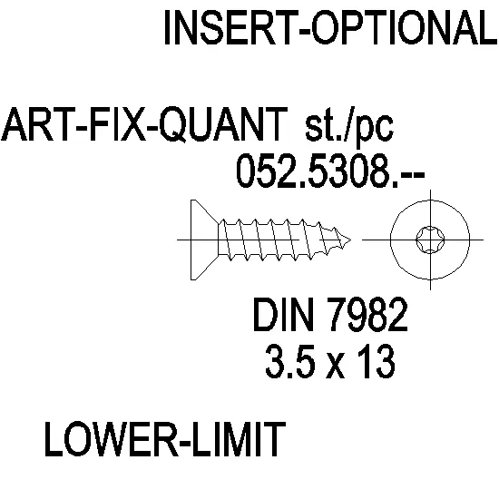 Зображення TORX Гвинт [052.5308]