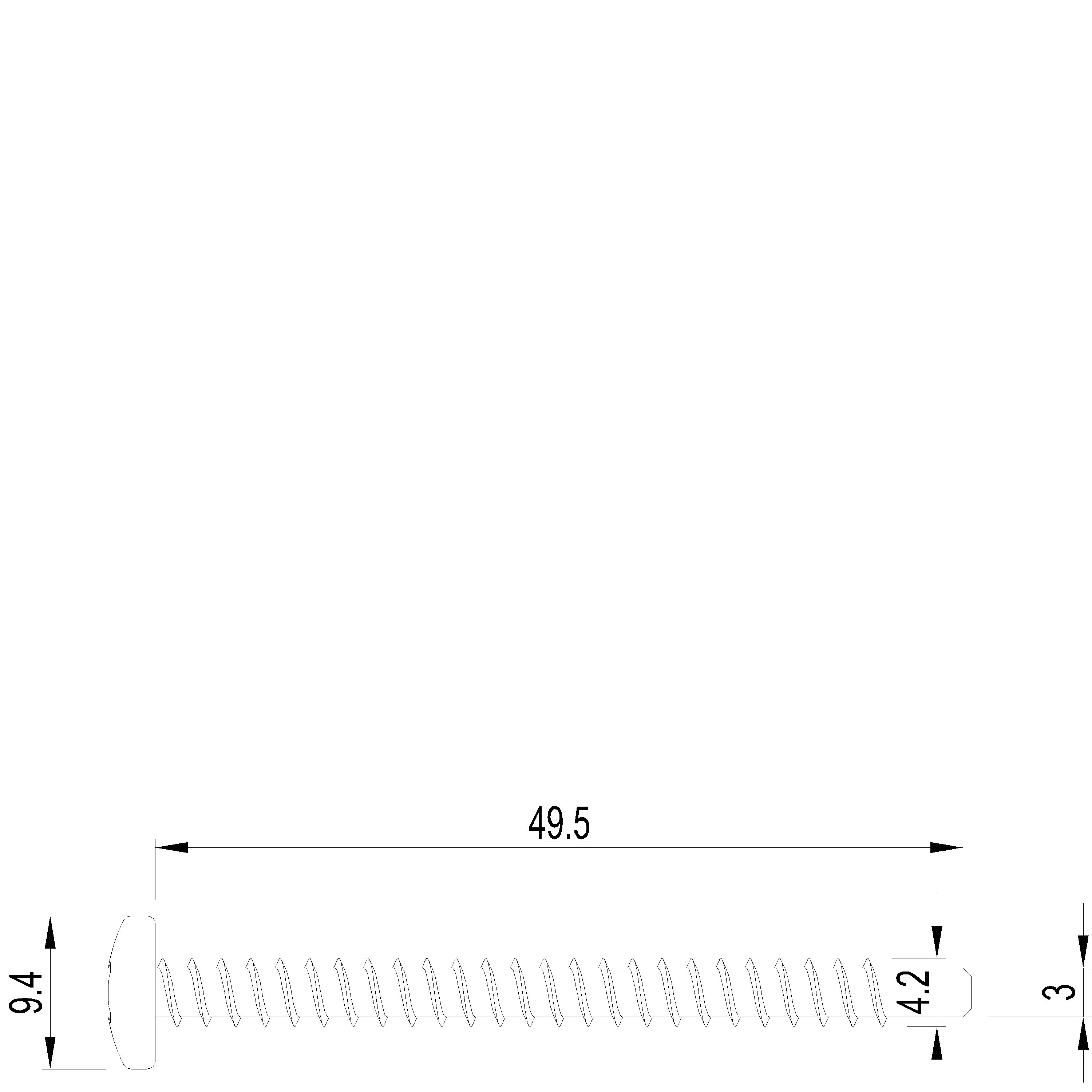 Зображення Гвинт 4.2x50 [052.5325]