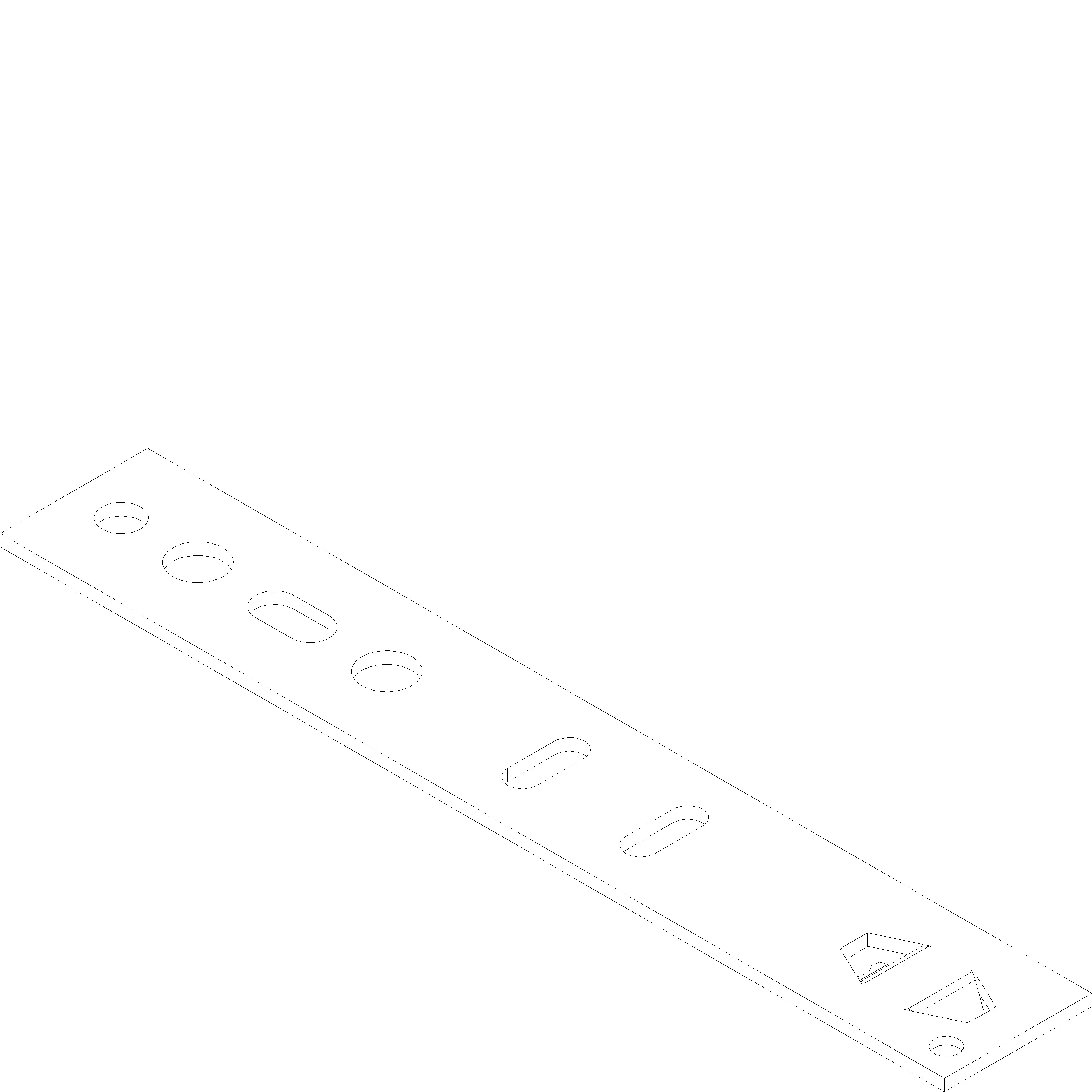 Зображення Кріпильна пластина для гвинта 160 мм [056.6016]