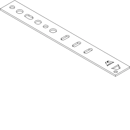 Зображення Кріпильна пластина для гвинта 200 мм [056.6020]