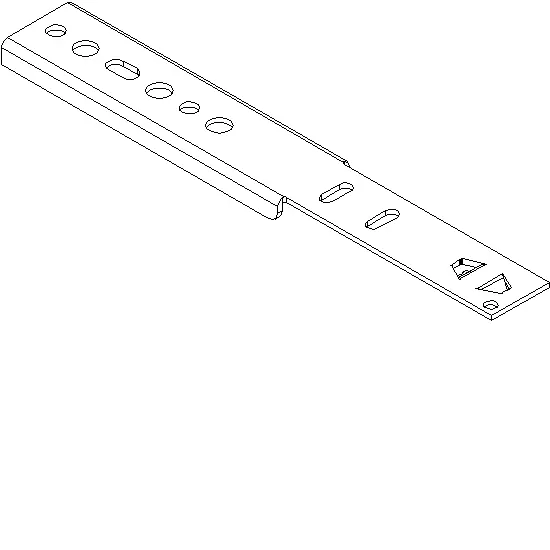 Зображення Кріпильна пластина для гвинта 210 мм [056.6121]