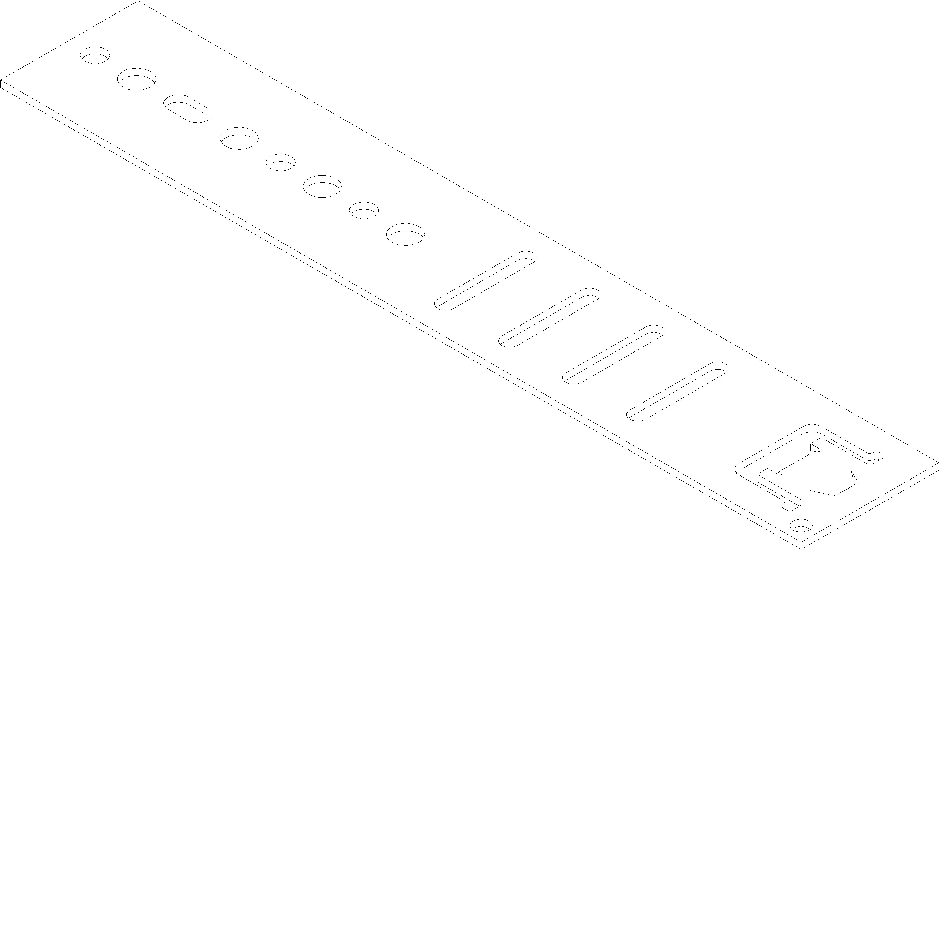 Зображення Кріпильна пластина для гвинта 250 мм [056.6125]