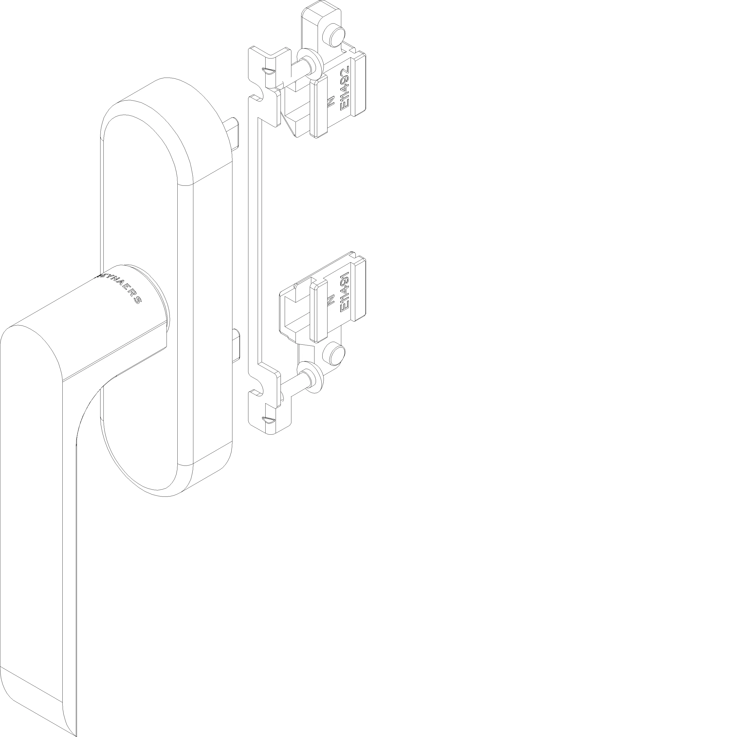 Зображення ERRETI HANDLE SH-BH DIN R [060.5024]