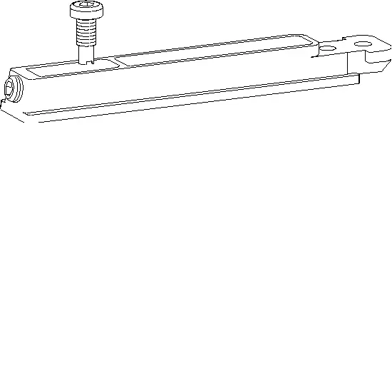 Зображення TIGHTENING PIECE UPPER HINGE VENT [060.6056]