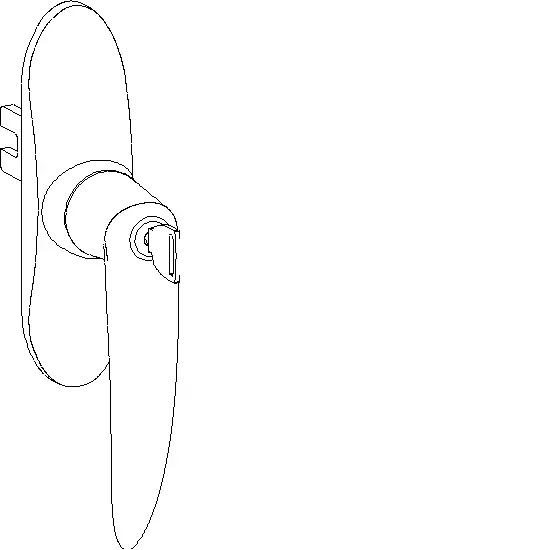 Зображення HANDLE WITH LOCK [060.6068.PA]
