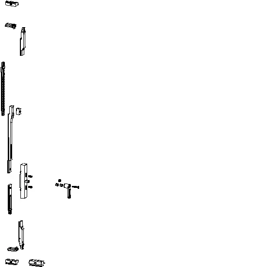 Зображення Базовий набір елементів подвійного стулкового профілю вікна CHRONO [060.6183]