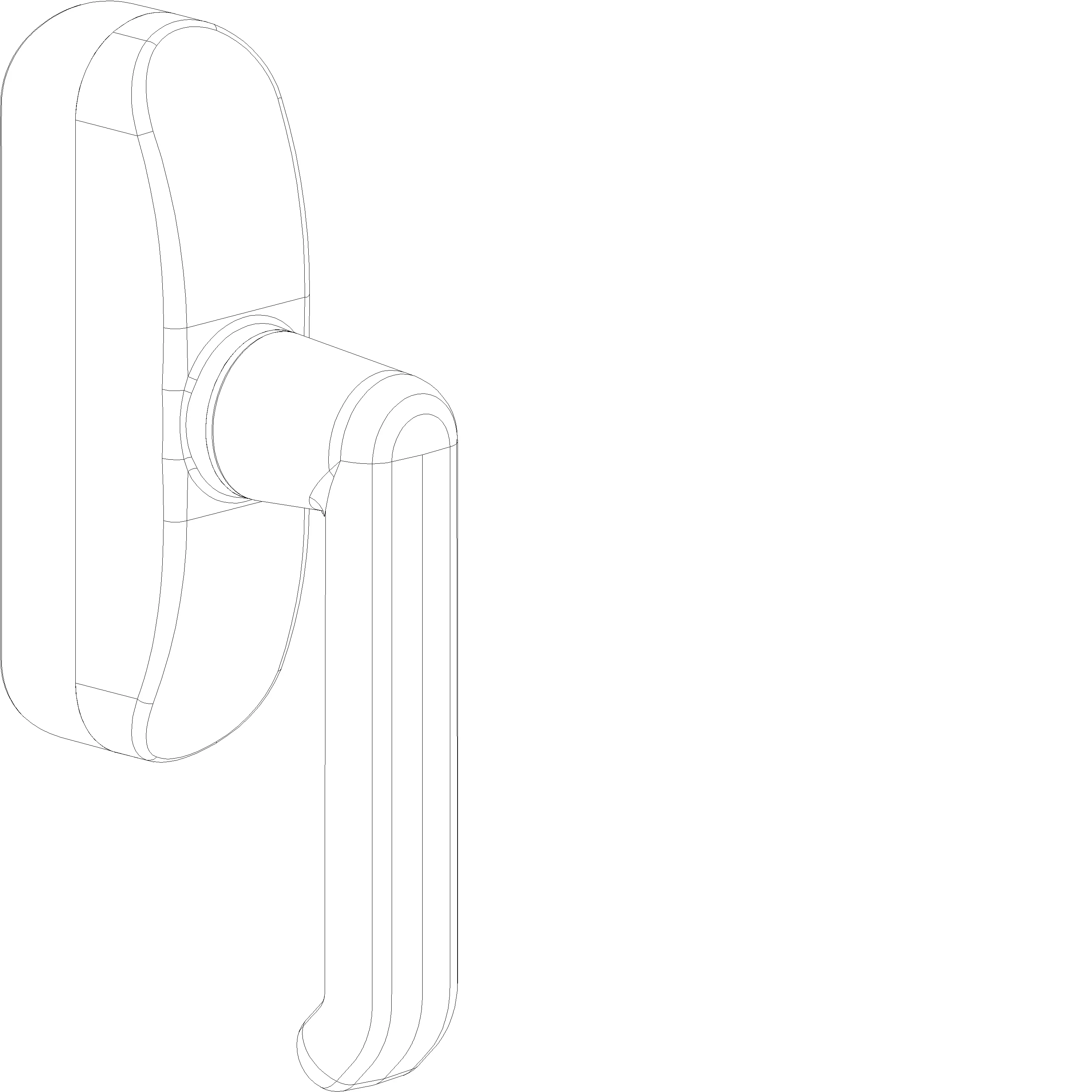 Зображення SOBINCO WINDOW SLOPED HANDLE [060.6216.PA]