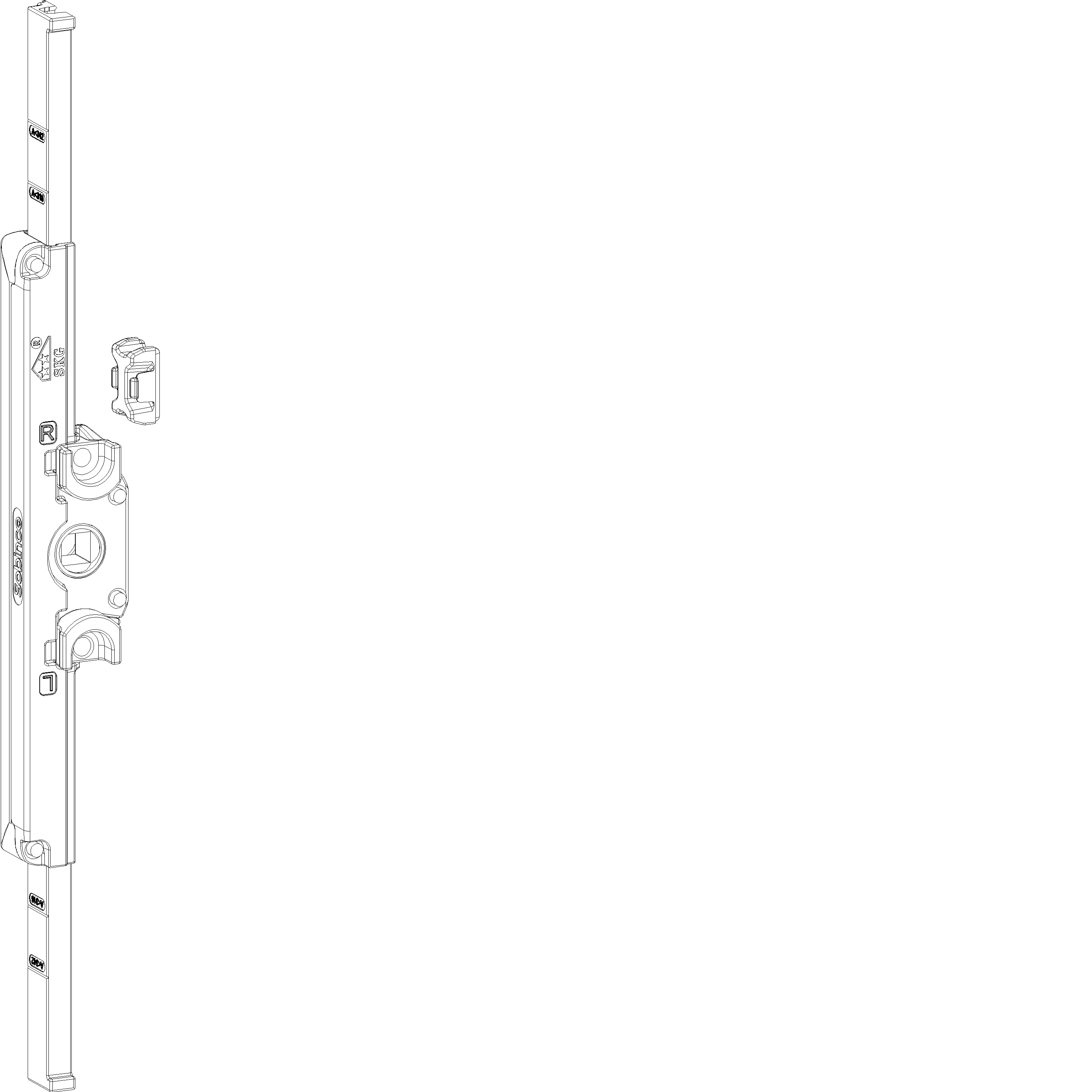 Зображення PURITY INTERNAL LOCKING SYSTEM 90° LIMITATION [060.6276]