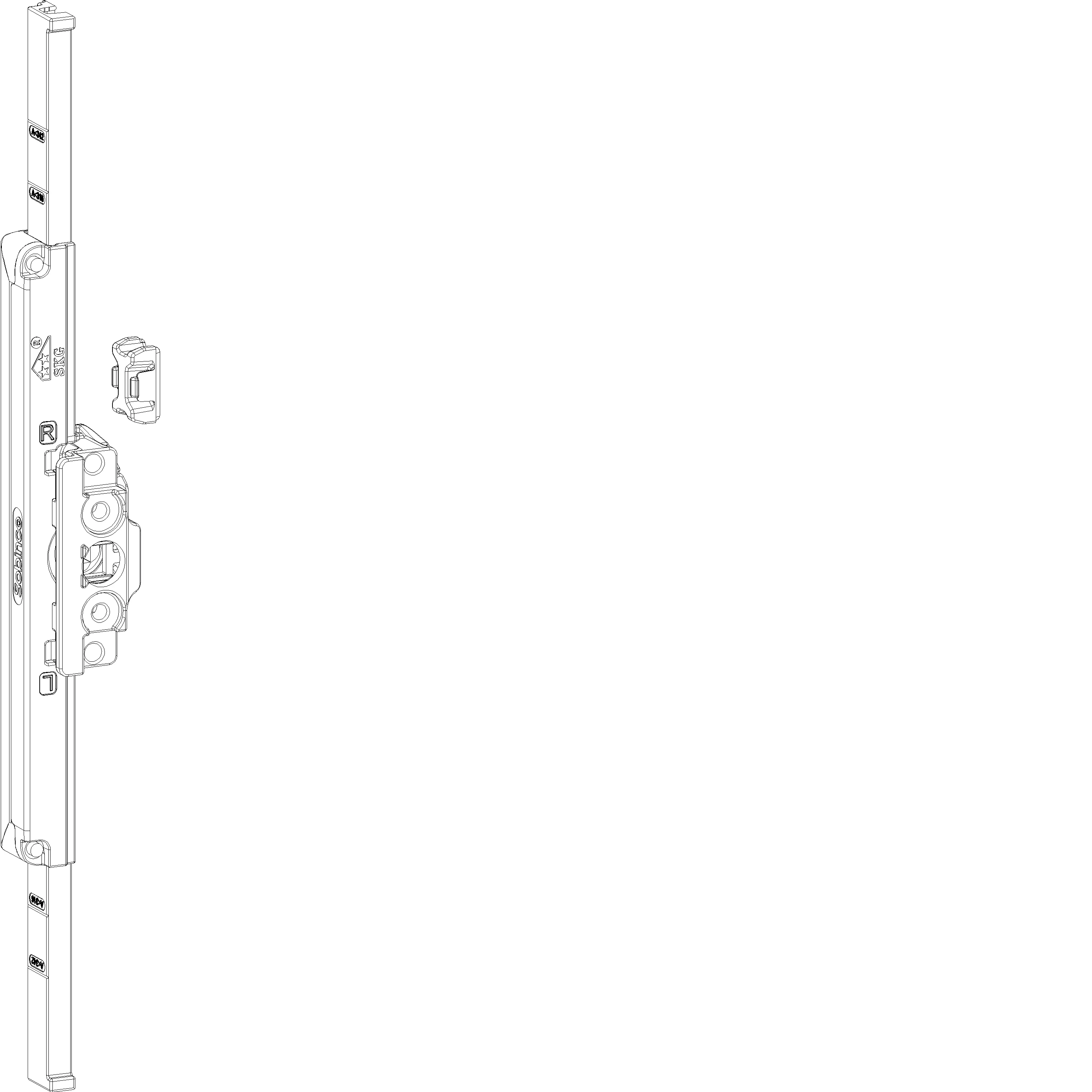 Зображення INTERNAL LOCKING SYSTEM 90° LIMITATION [060.6277]