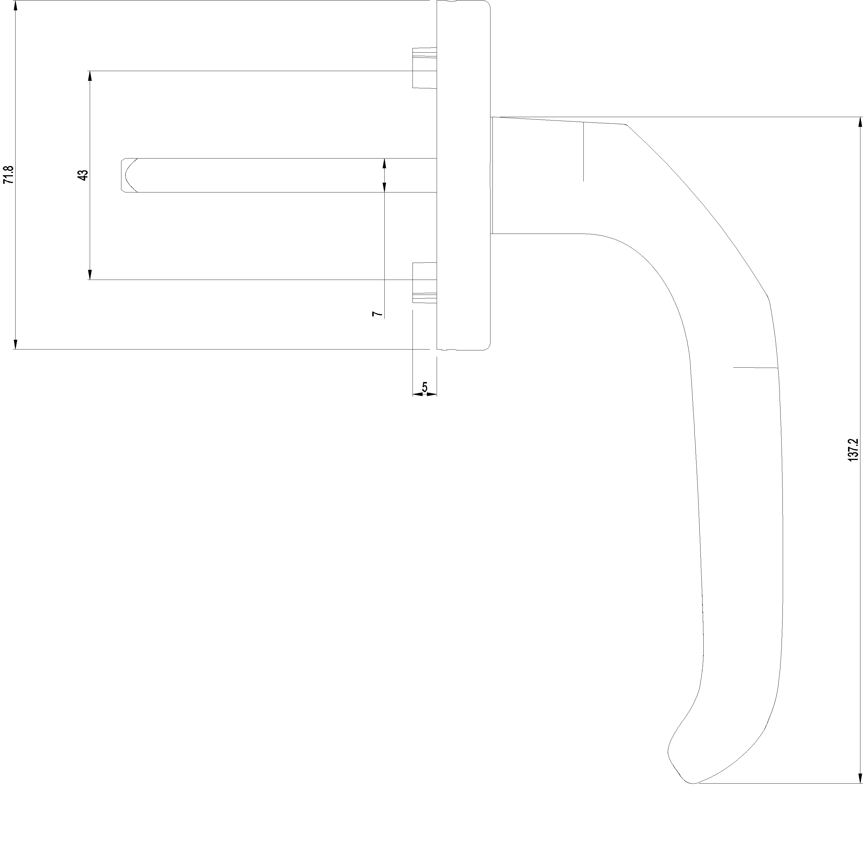 Зображення HORIZON HANDLE [060.6543]
