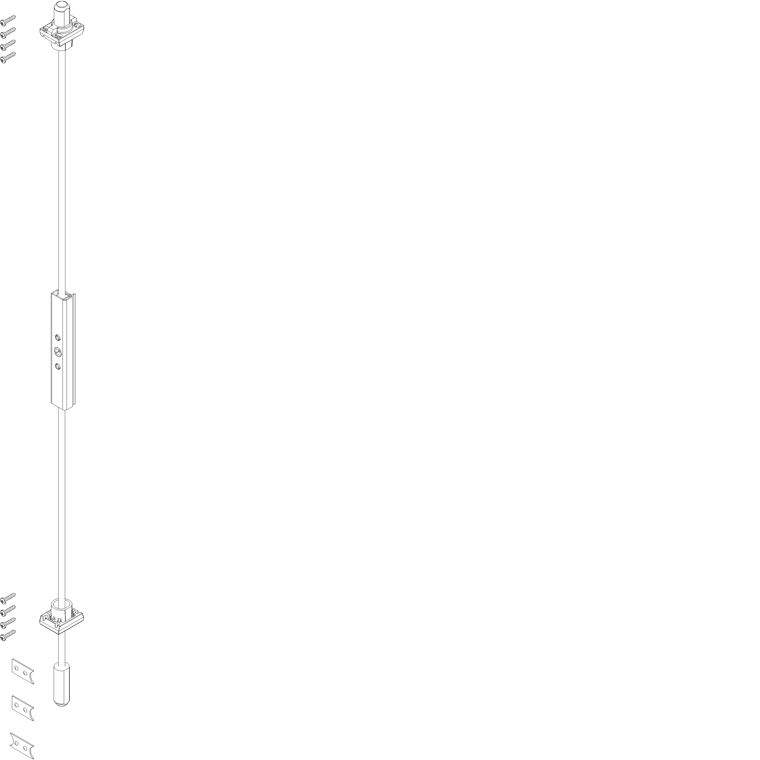 Зображення SHOOTBOLT ESPAGNOLETTE LOCK DIN R [060.6550]