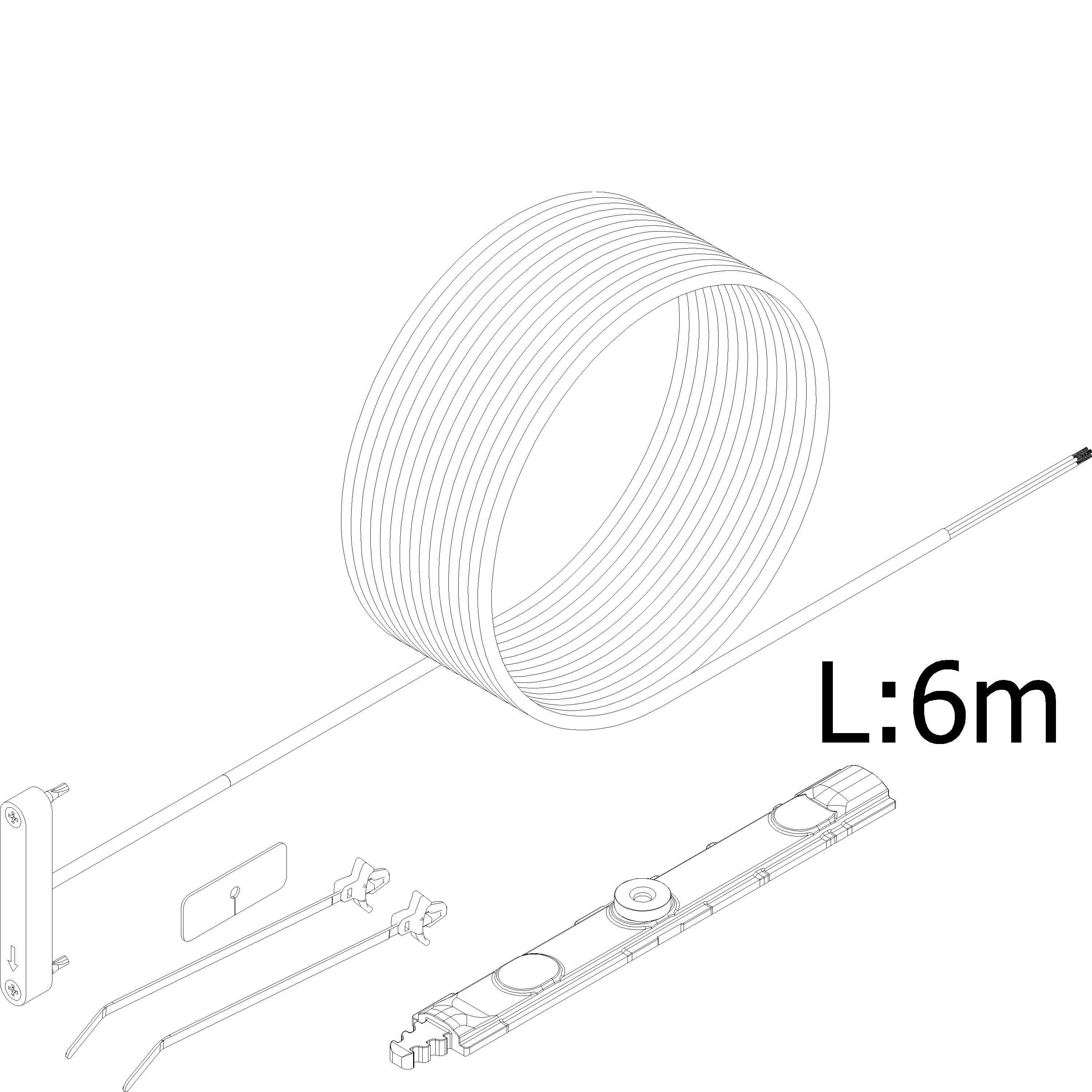 Зображення MAGNETIC CONTACT+CENTRAL CLOSURE WITH MAGNET SOBINCO CHRONO [060.6751]